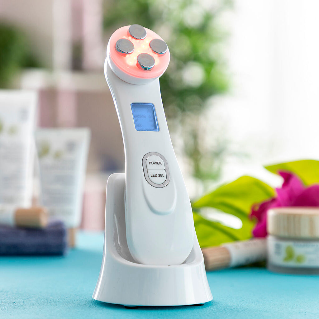 Facial Massager with Radiofrequency, Phototherapy and Electrostimulation InnovaGoods