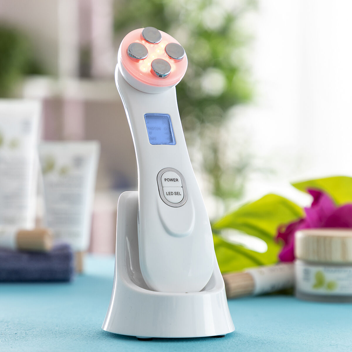 Facial Massager with Radiofrequency, Phototherapy and Electrostimulation InnovaGoods