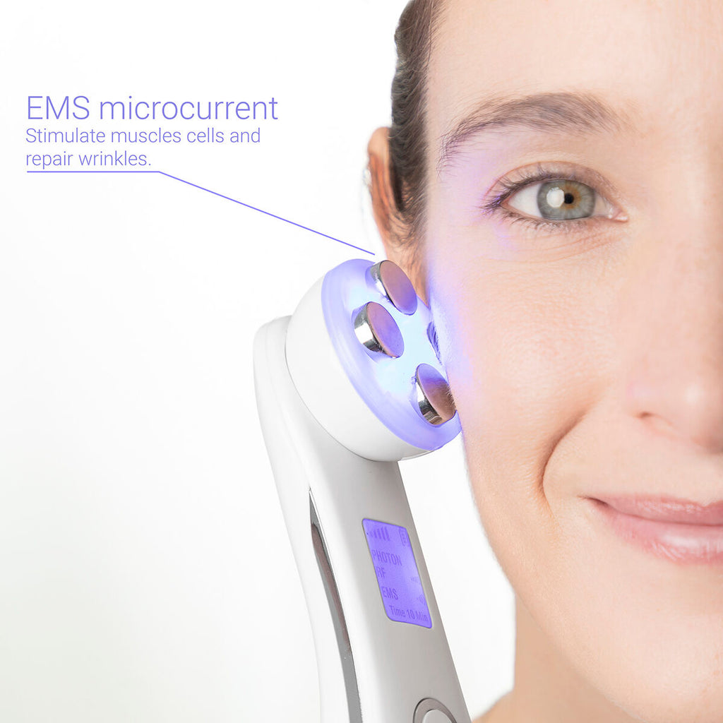 Facial Massager with Radiofrequency, Phototherapy and Electrostimulation InnovaGoods